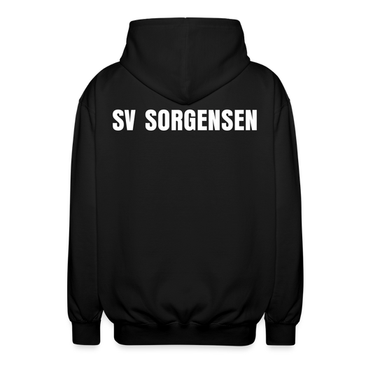 SV Sorgensen Unisex Kapuzenjacke Logo flex - Schwarz