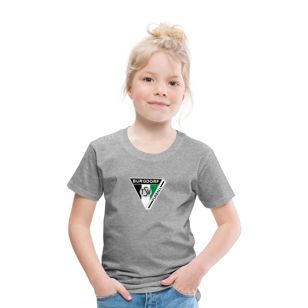 TSV Burgdorf Kinder Premium T-Shirt - Grau meliert