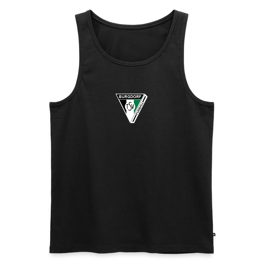 TSV Burgdorf Männer Premium Tank Top Flexdruck - Schwarz