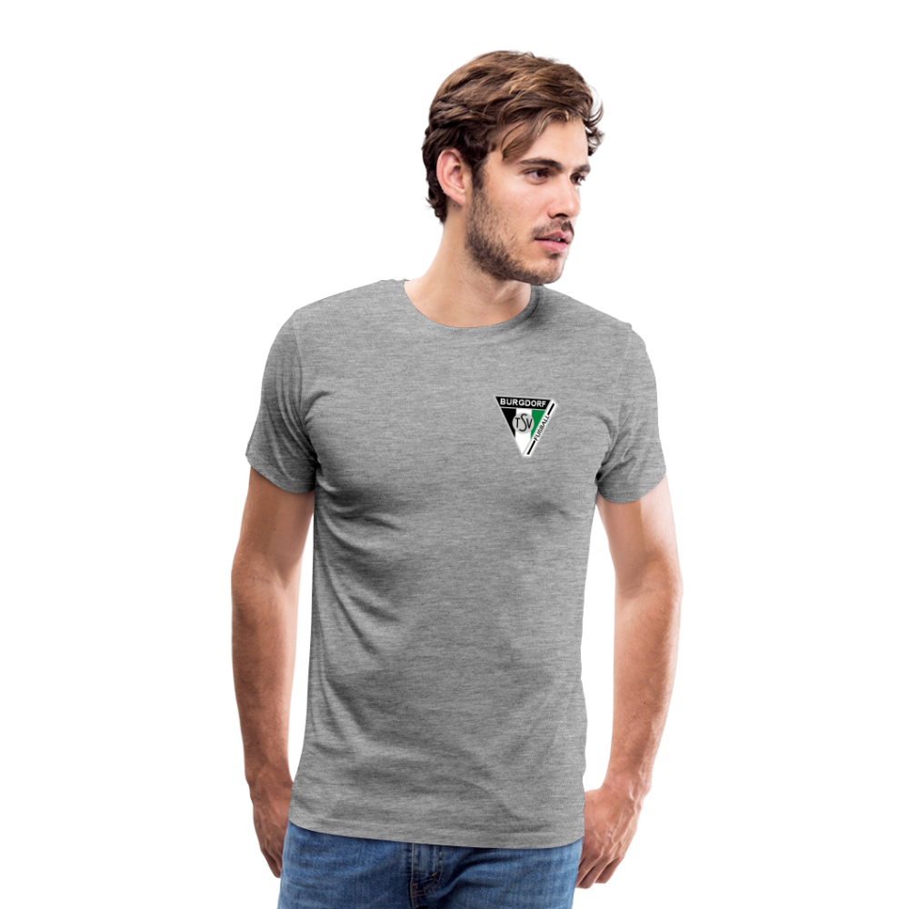TSV Burgdorf unisex Premium T-Shirt - Grau meliert