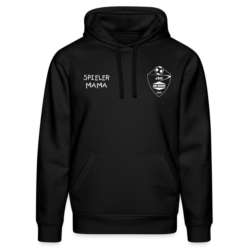 JSG Aue Kicker Spieler Mama Unisex Bio-Hoodie - Schwarz