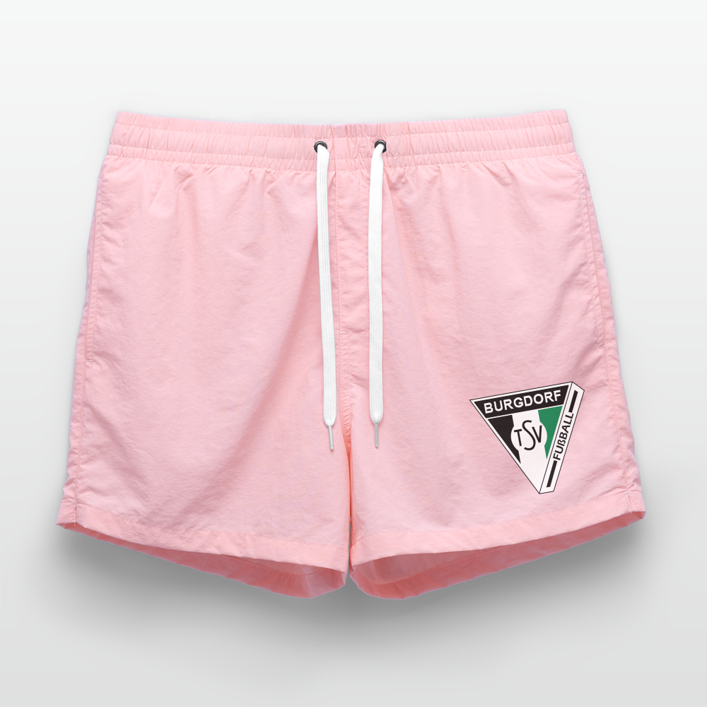 TSV Burgdorf Badeshorts Logo Flexdruck - Pink