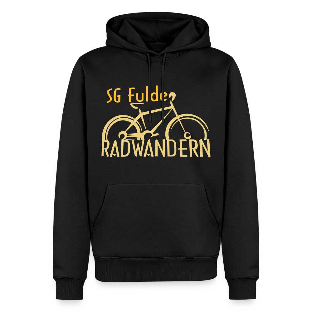 Fulde Radwandern Premium Hoodie flex - Schwarz
