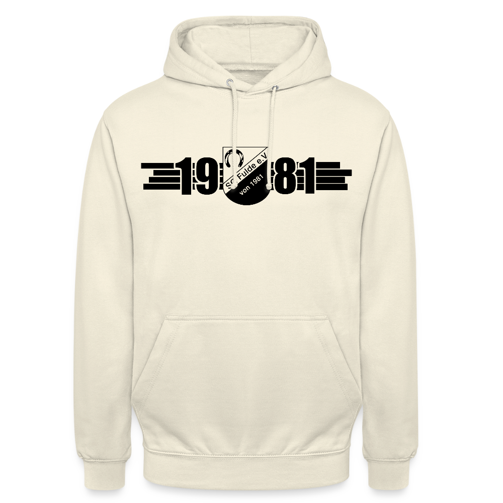 SG Fulde 1981 black clean Unisex Hoodie - Vanille-Milchshake