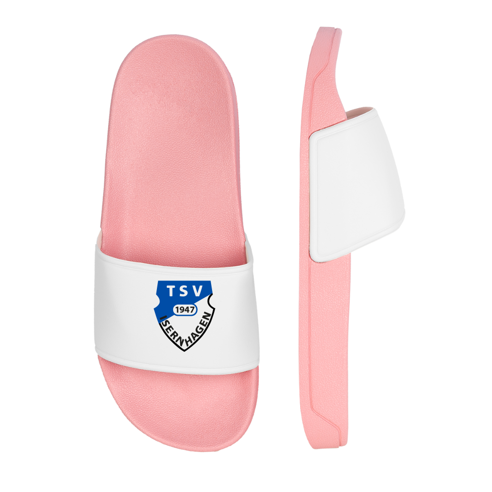 TSV Isernhagen unisex Badelatschen (Gr. 40-46) - Hellrosa