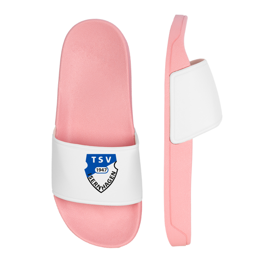TSV Isernhagen unisex Badelatschen (Gr. 40-46) - Hellrosa