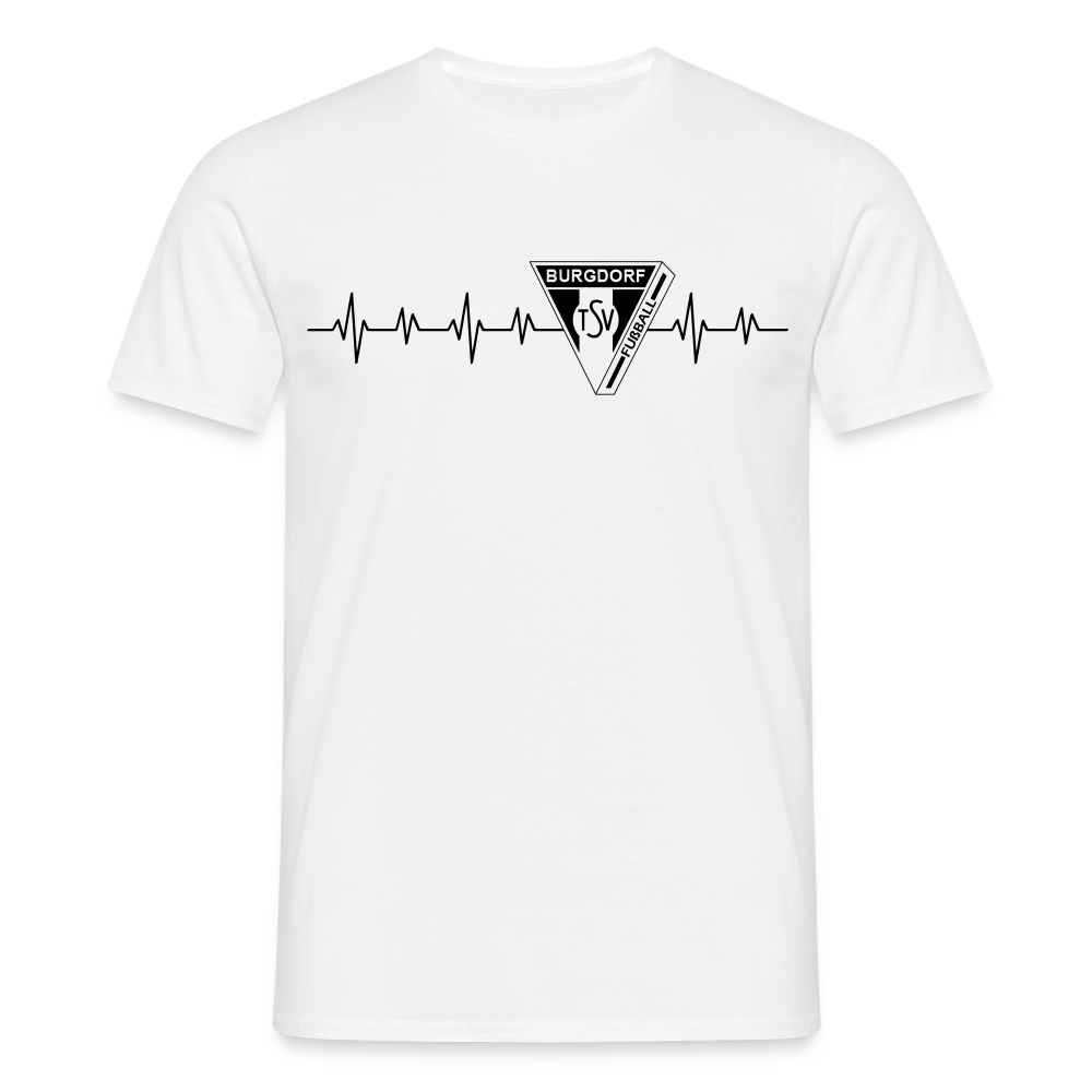 TSV Burgdorf Premium T-Shirt heartbeat flex - Weiß
