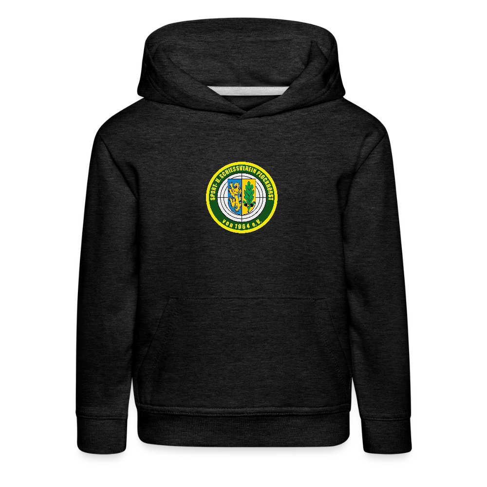 SSV Plockhorst Logo Kinder Premium Hoodie - Anthrazit