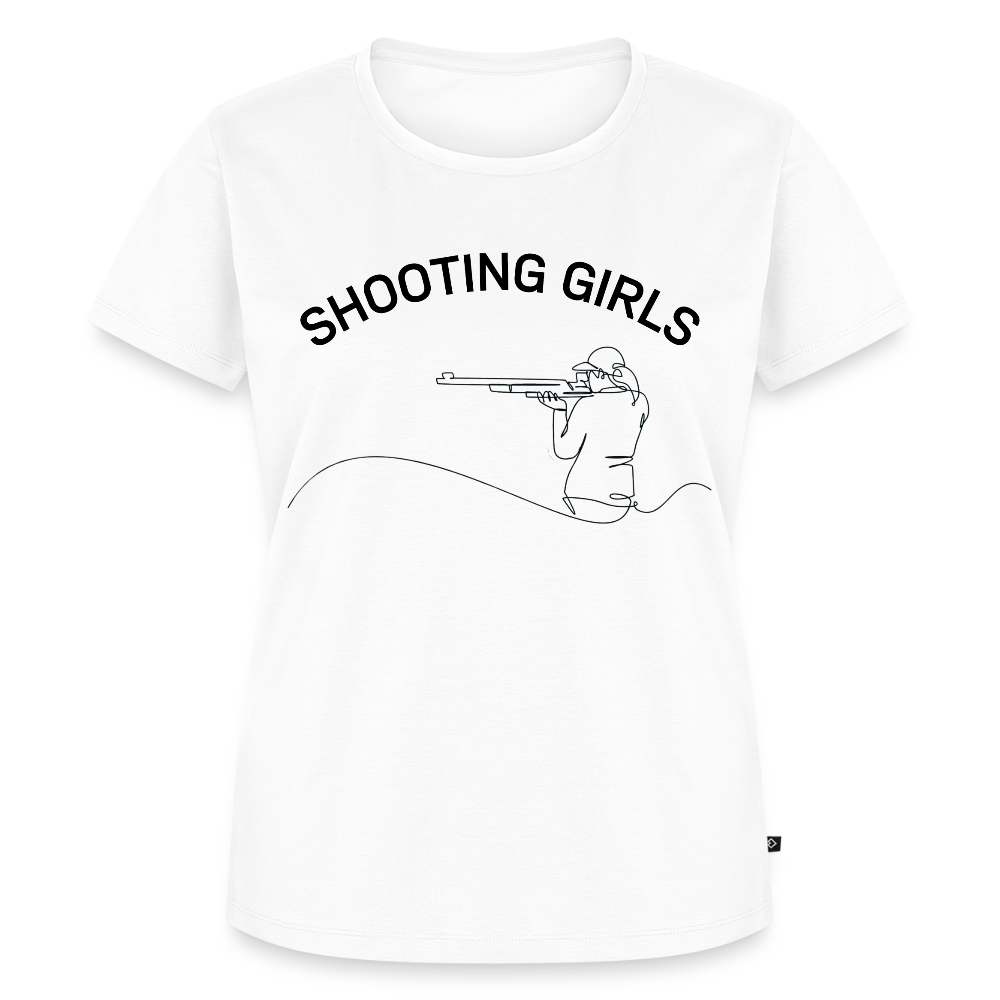 Schützenverein Uetze Frauen Premium T-Shirt Shooting Girls - Weiß