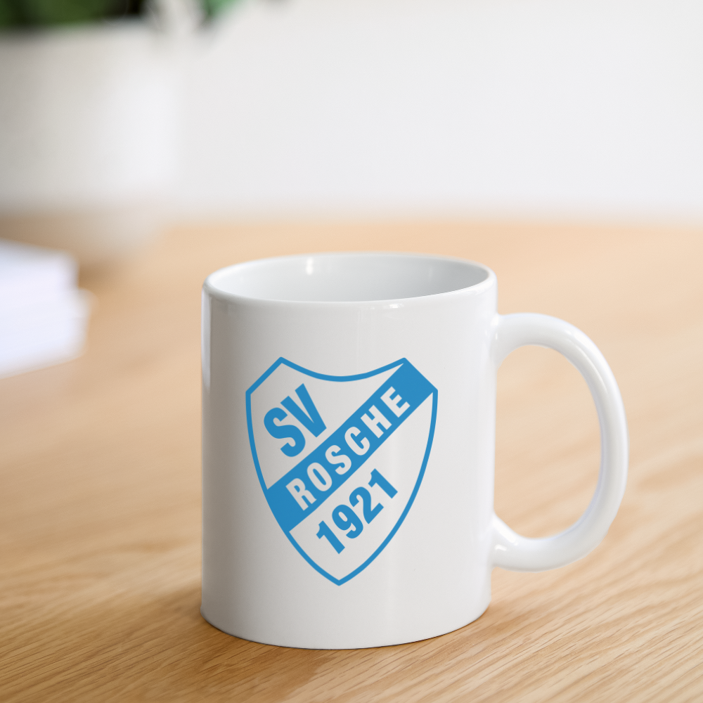 SV Rosche Tasse Logo beidseitig - Weiß