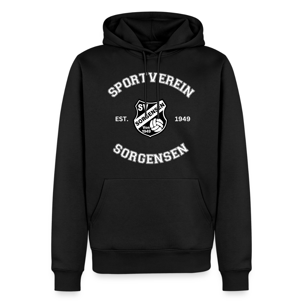 SV Sorgensen unisex Collage Hoodie flex - Schwarz