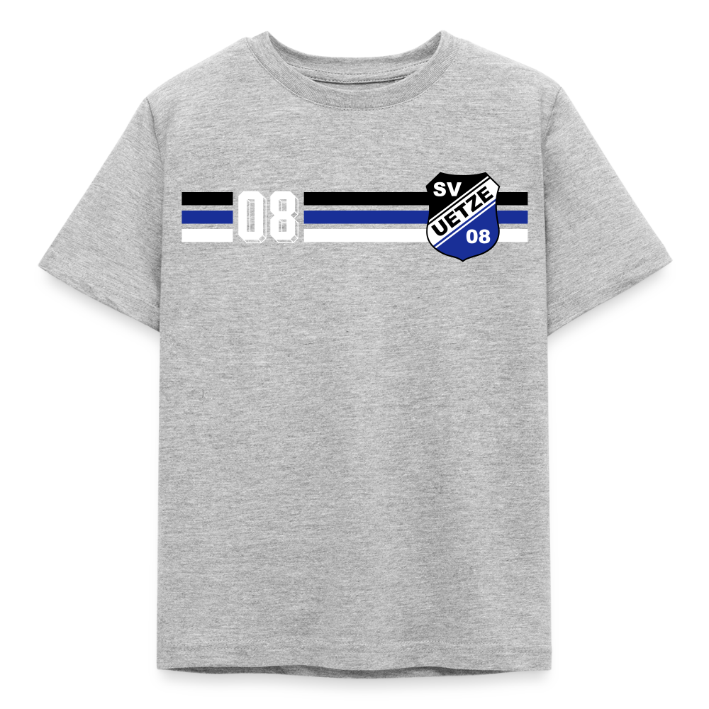 SV Uetze 08 Kinder T-Shirt - Grau meliert