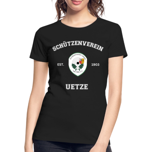 Schützenverein Uetze Frauen Collage T-Shirt - Schwarz