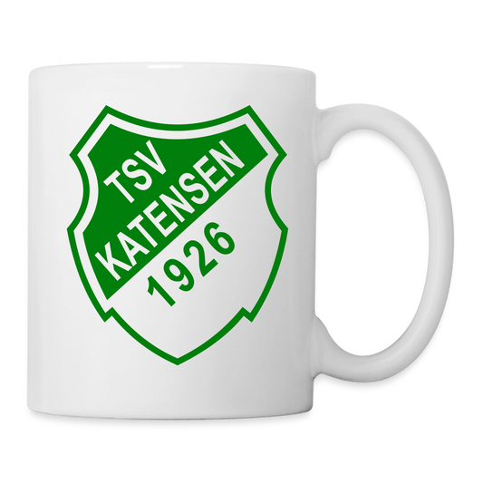 TSV Katensen Tasse Logo beidseitig - Weiß