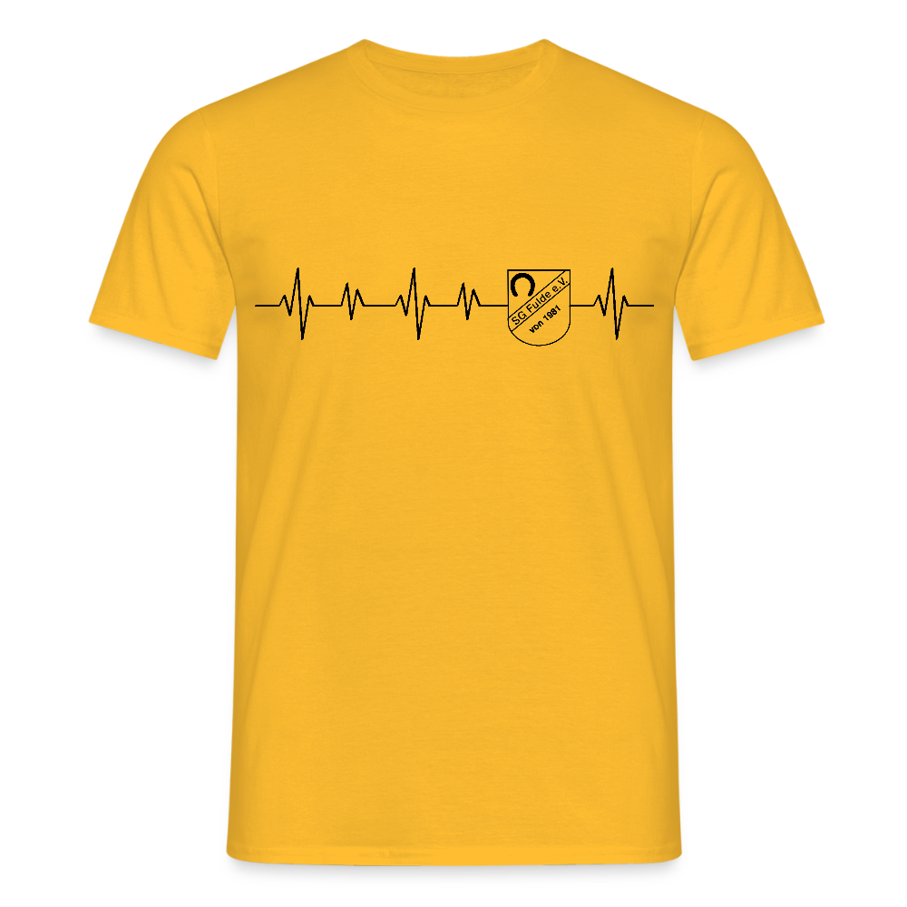 SG Fulde Premium T-Shirt heartbeat - Gelb