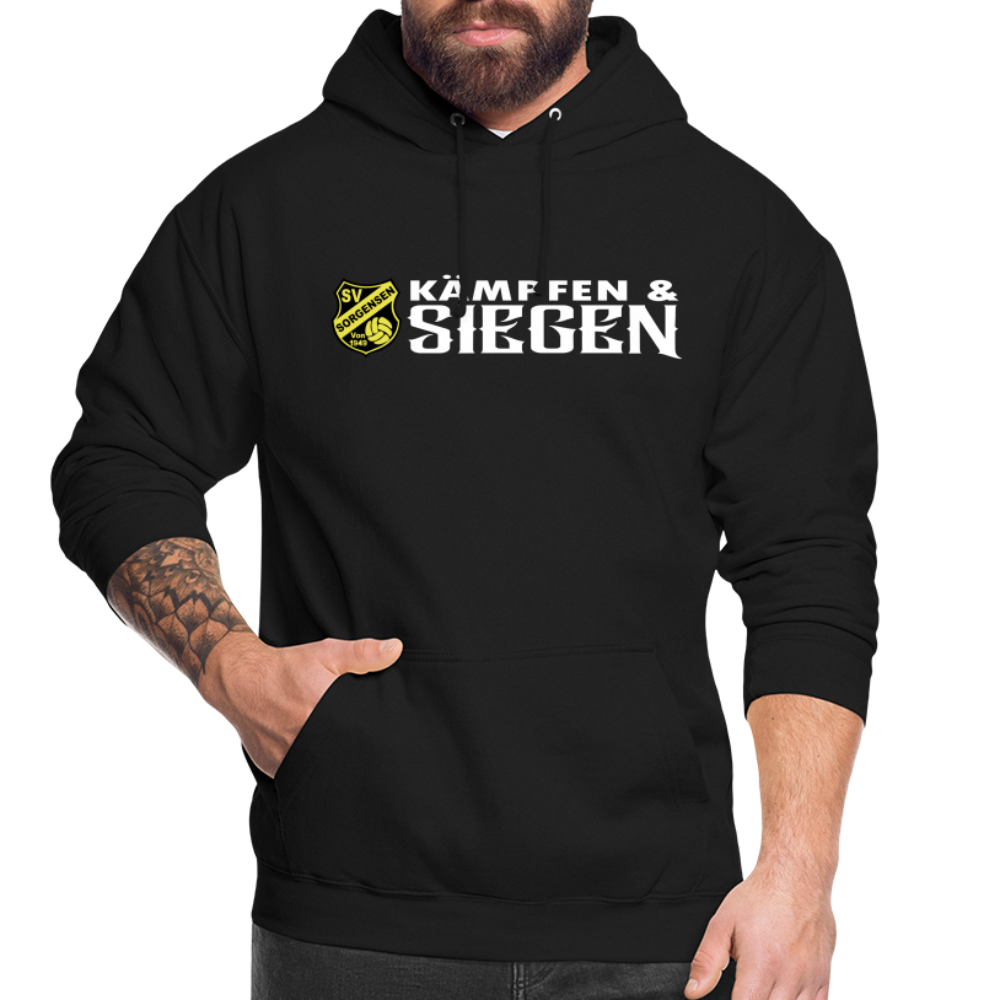SV Sorgensen Kämpfen & Siegen Unisex Hoodie flex - Schwarz