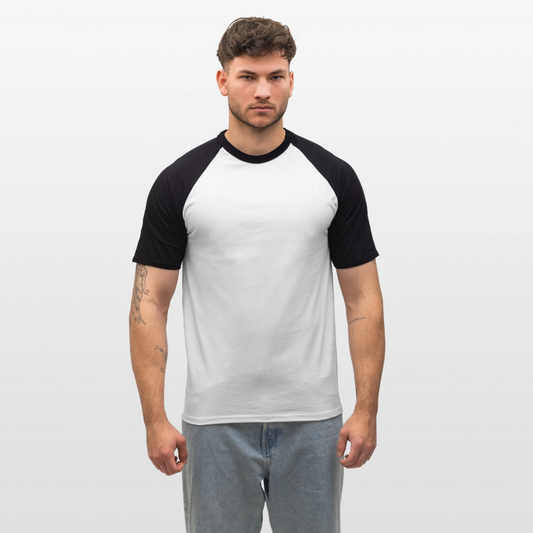 SV Sorgensen Baseball-T-Shirt Logo flex - Weiß/Schwarz