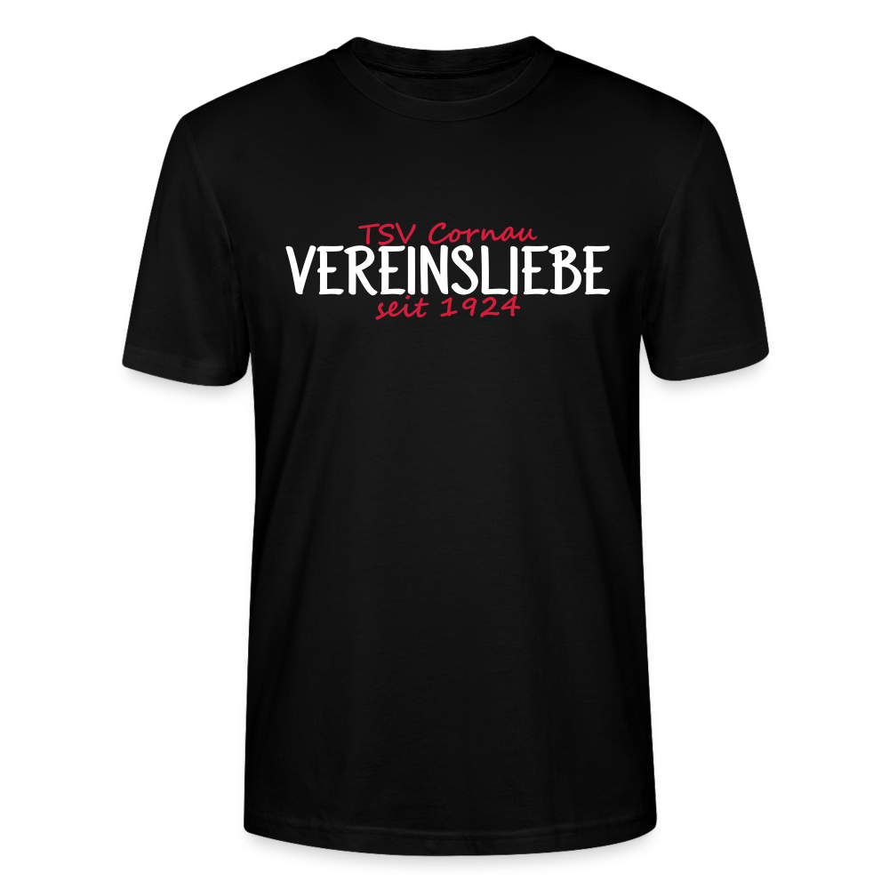 TSV Cornau Vereinsliebe Unisex Bio T-Shirt - Schwarz