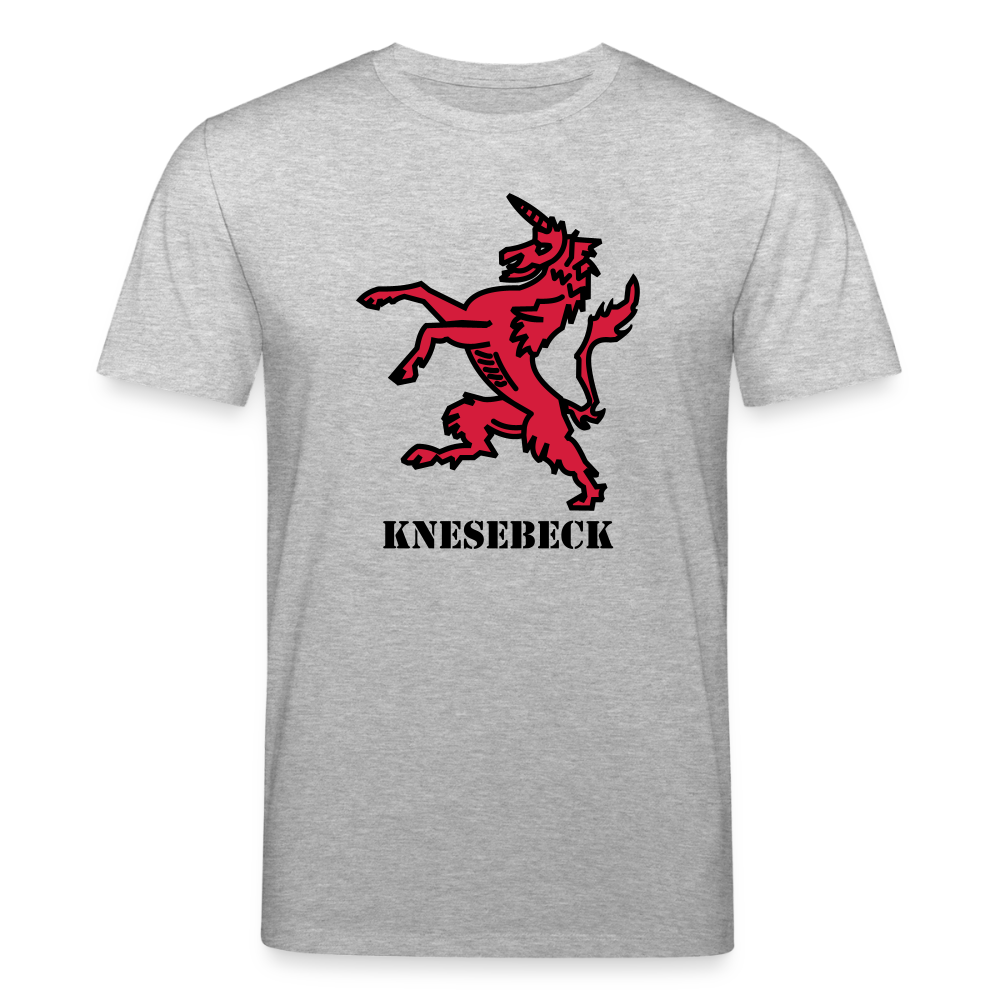 Knesebeck Unisex Bio-T-Shirt LionCorn flex - Grau meliert