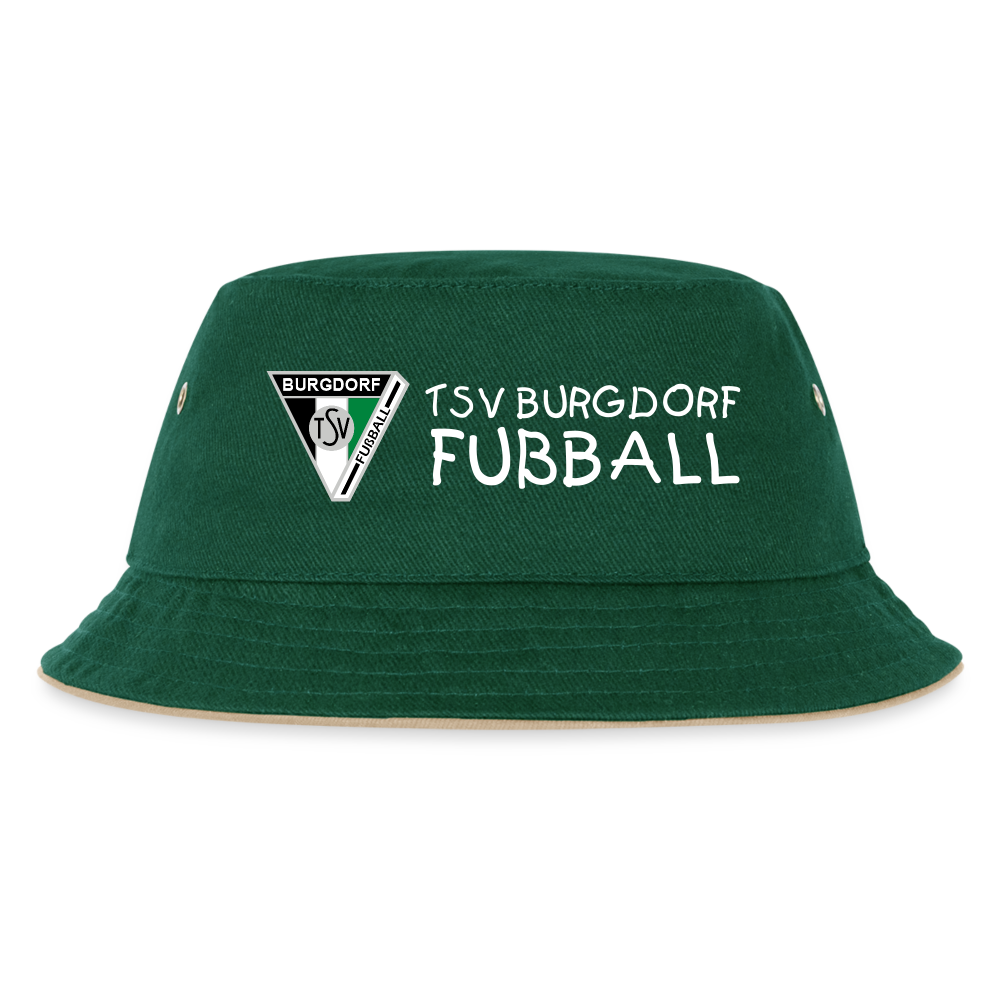 TSV Burgdorf Kinder Fischerhut - Dunkelgrün/Beige