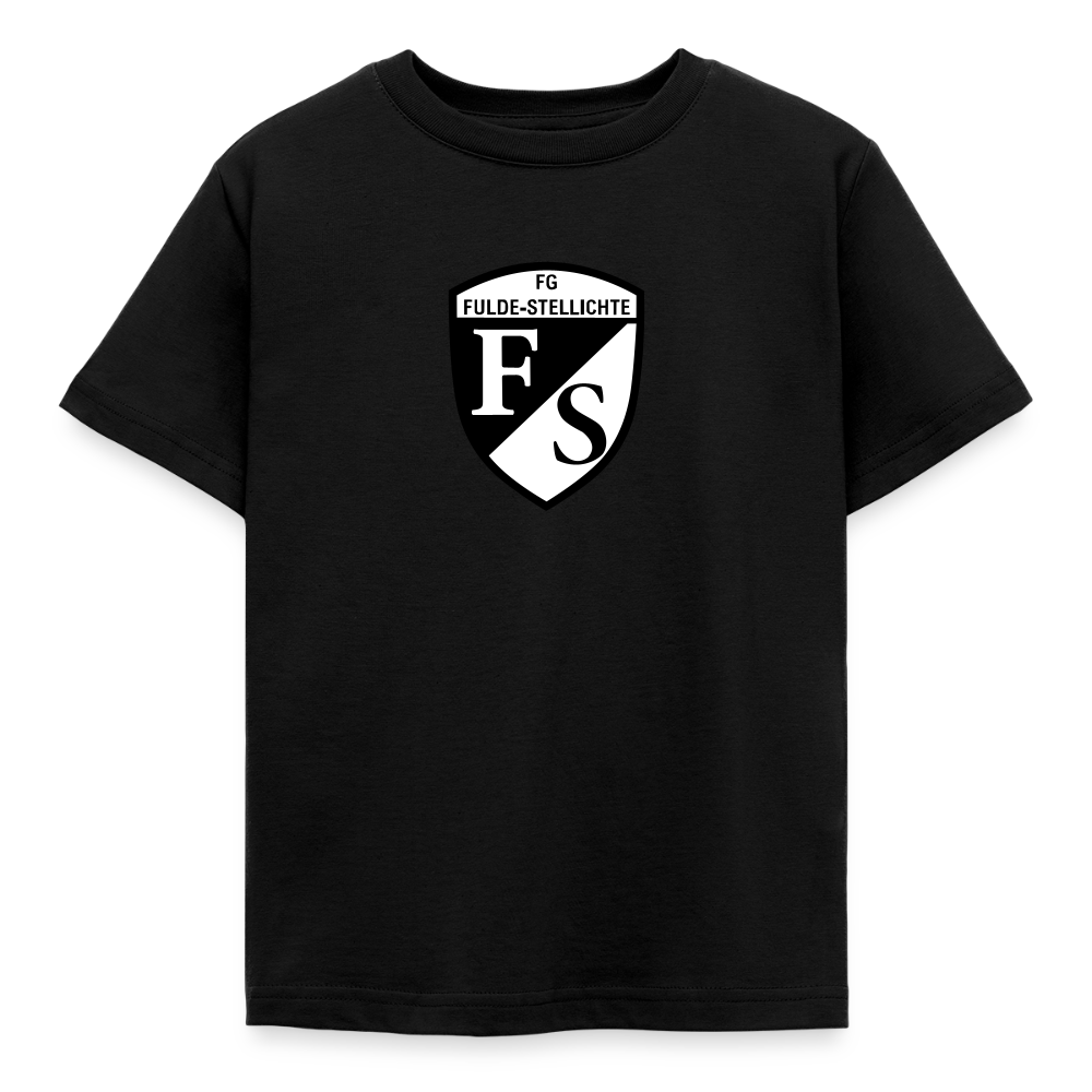 FG Fulde Stellichte Kinder T-Shirt Logo flex - Schwarz