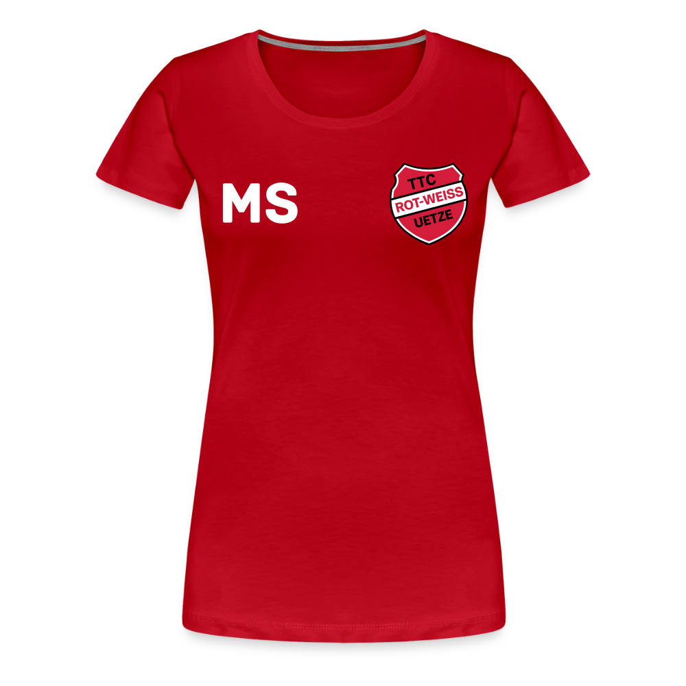 TTC RW Uetze Frauen Premium T-Shirt - Rot