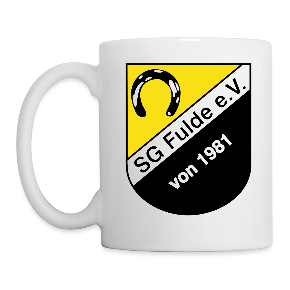 SG Fulde Tasse - Logo beidseitig - Weiß