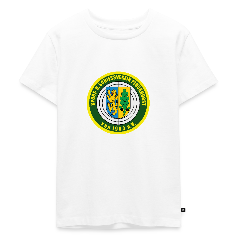 SSV Plockhorst Logo Kinder T-Shirt - Weiß
