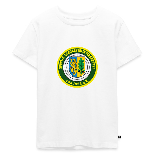 SSV Plockhorst Logo Kinder T-Shirt - Weiß