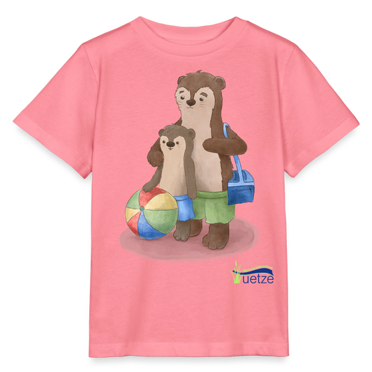 Naturbad Uetze Kinder T-Shirt "Otterpapa" (98-128) - Pink