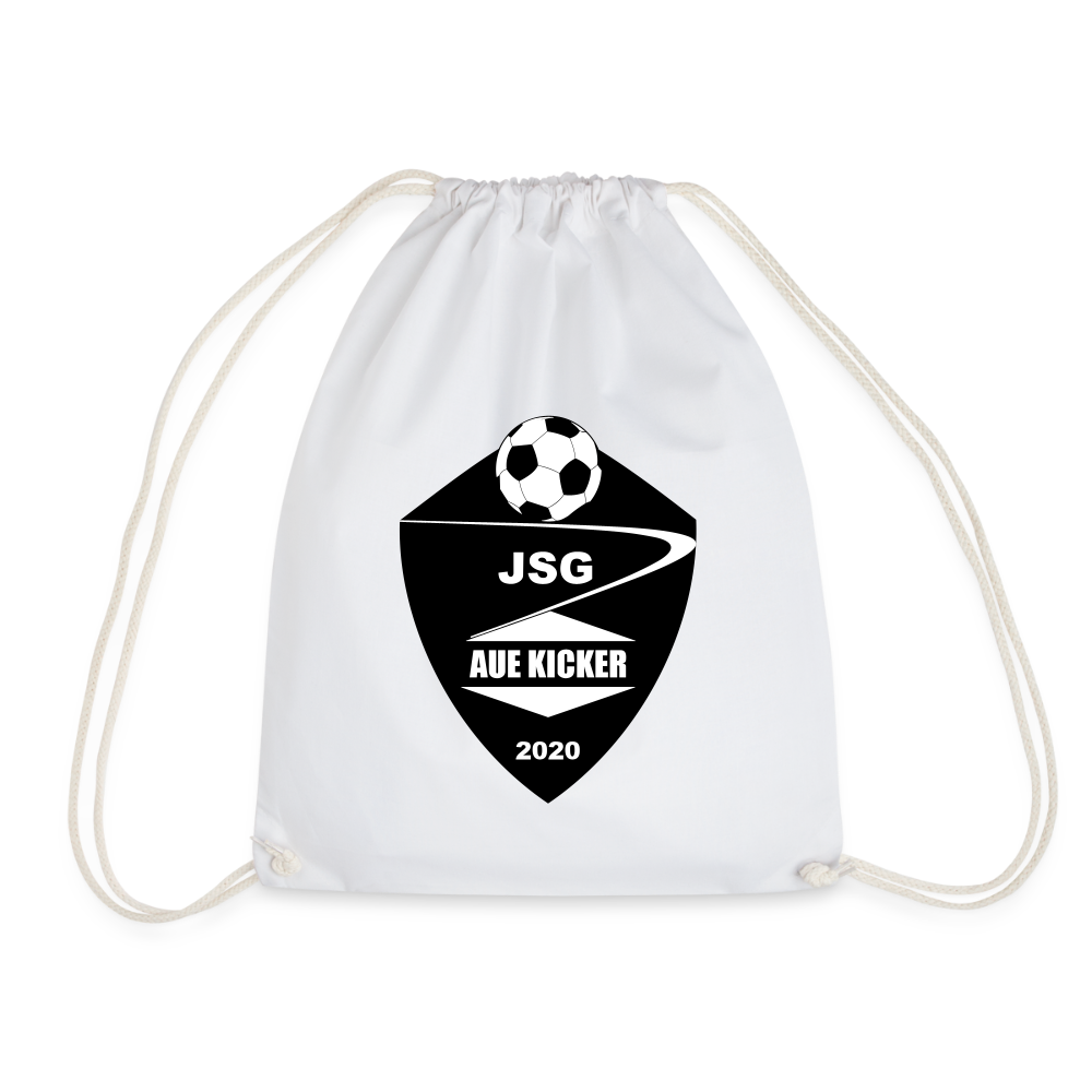 JSG Aue Kicker Turnbeutel weiss - Weiß