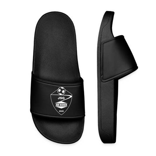 JSG Aue Kicker Frauen/Kinder Badelatschen (Gr. 36-42) - Schwarz