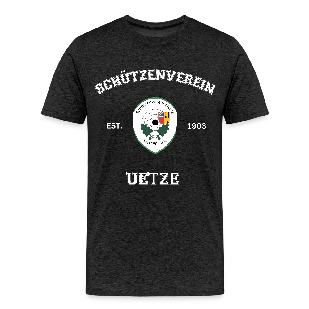 Schützenverein Uetze unisex Collage T-Shirt - Anthrazit