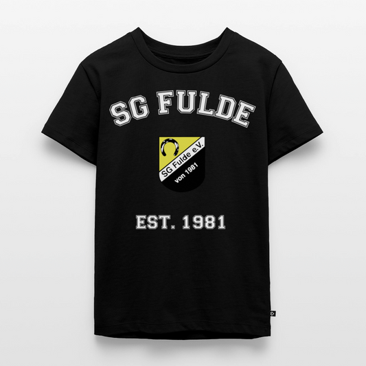 SG Fulde Collage Kinder T-Shirt - Schwarz