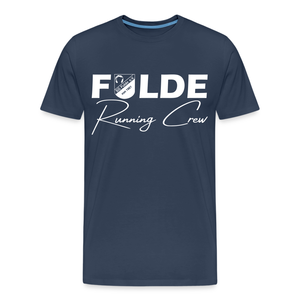 Fulde Running Crew 2.0 Bio-T-Shirt flex - Navy