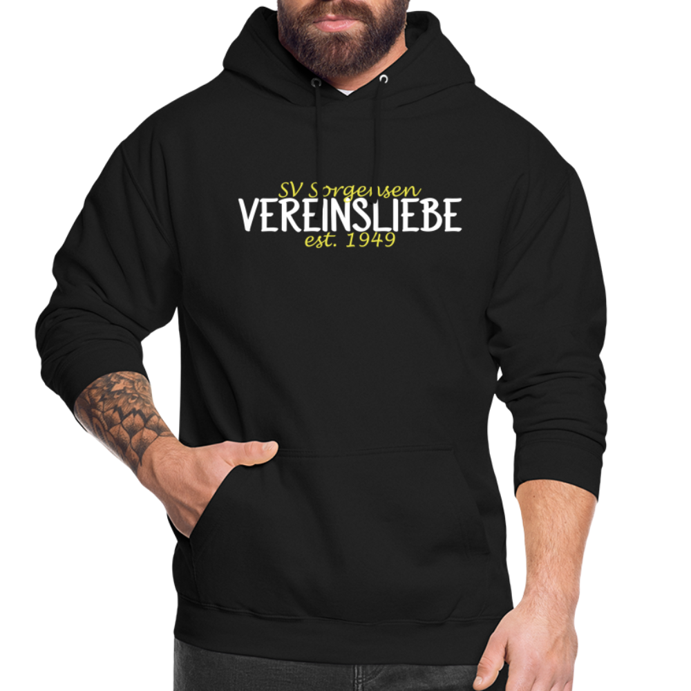 SV Sorgensen Vereinsliebe Unisex Hoodie flex - Schwarz