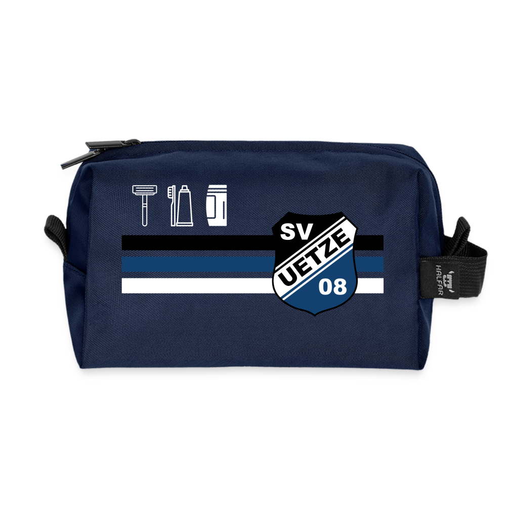 SV Uetze 08 Recycelte Kulturtasche - Navy