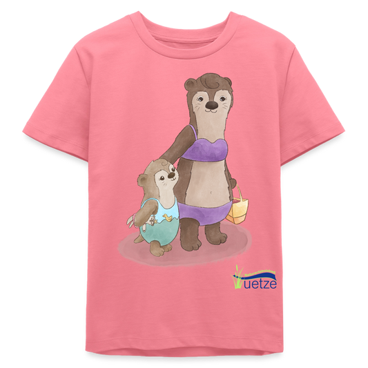 Naturbad Uetze Teenie T-Shirt "Ottermama" (134-158) - Pink