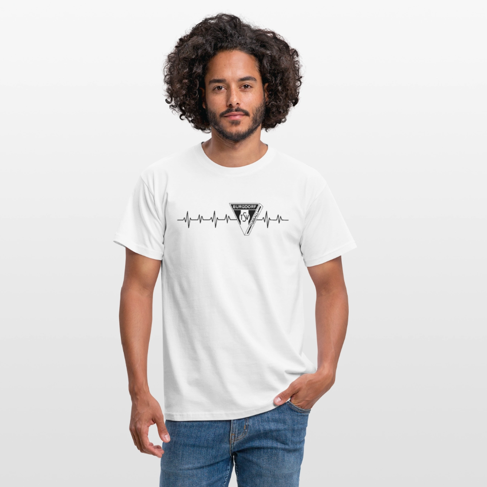 TSV Burgdorf Premium T-Shirt heartbeat flex - Weiß