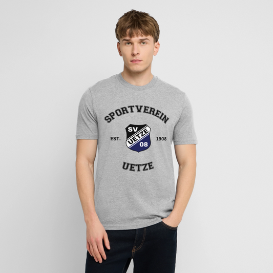 SV Uetze 08 Collage Premium T-Shirt flex - Grau meliert