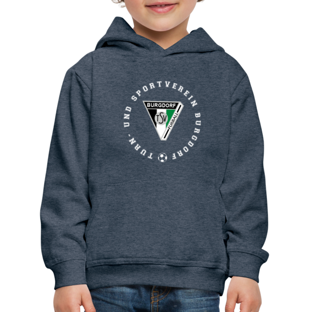 TSV Burgdorf Kinder Premium Hoodie TSV - Jeansblau