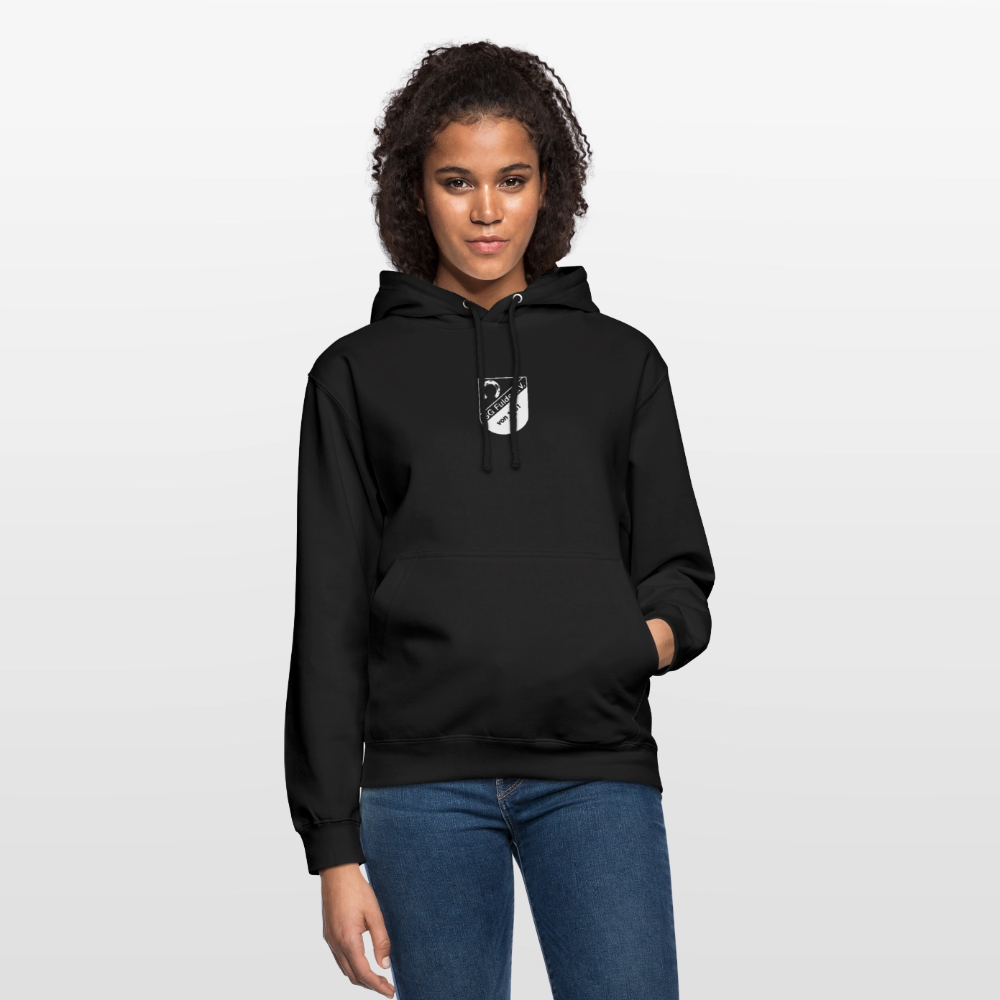 SG Fulde clean Logo white Unisex Hoodie flex - Schwarz