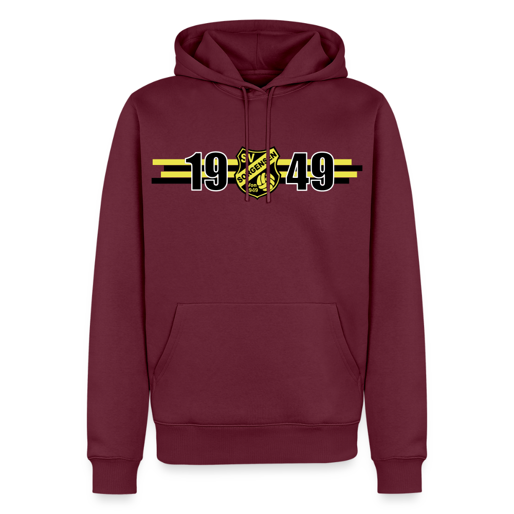 SV Sorgensen 1949 Unisex Hoodie flex - Burgunderrot