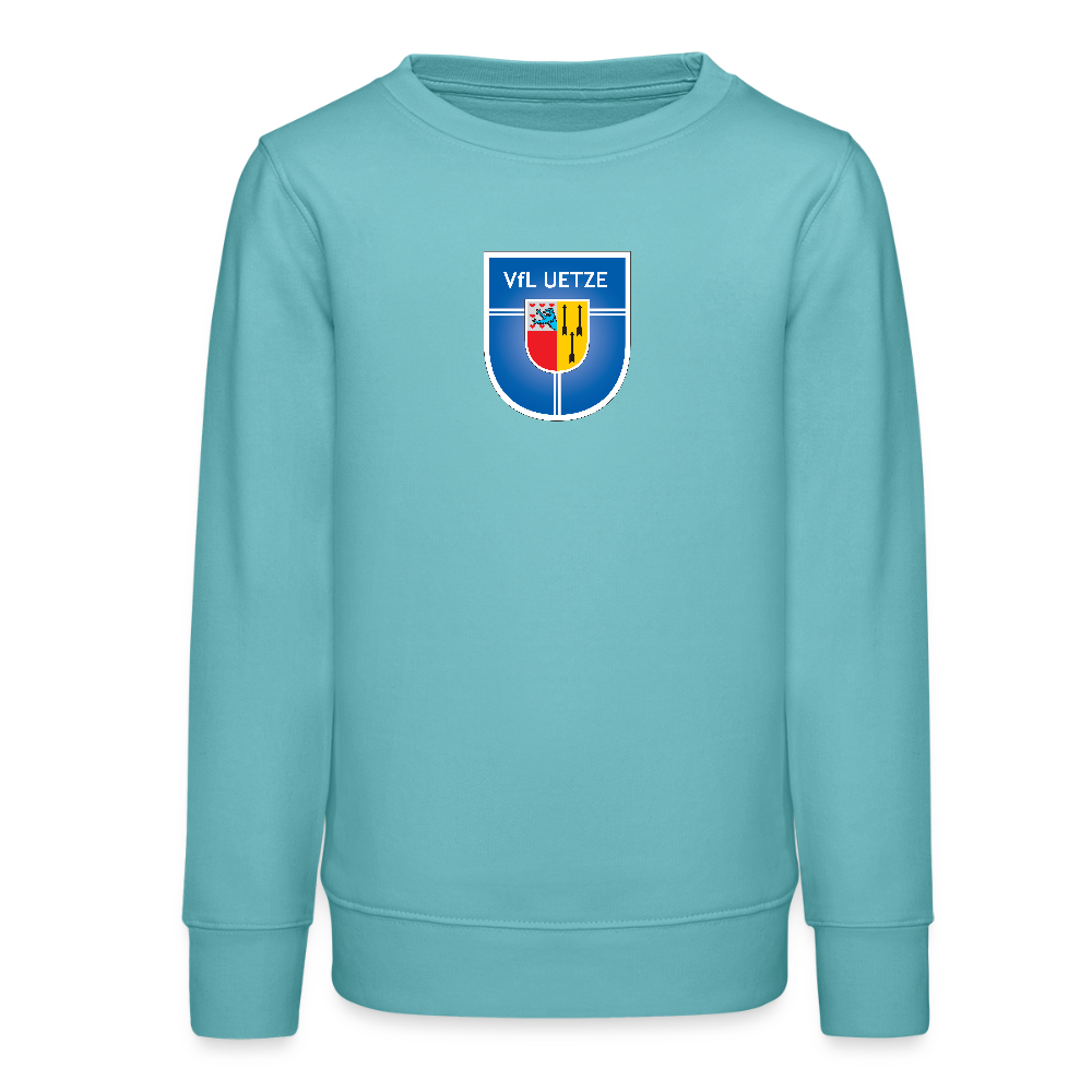 VfL Uetze Kinder Bio Pullover - Pastelltürkis