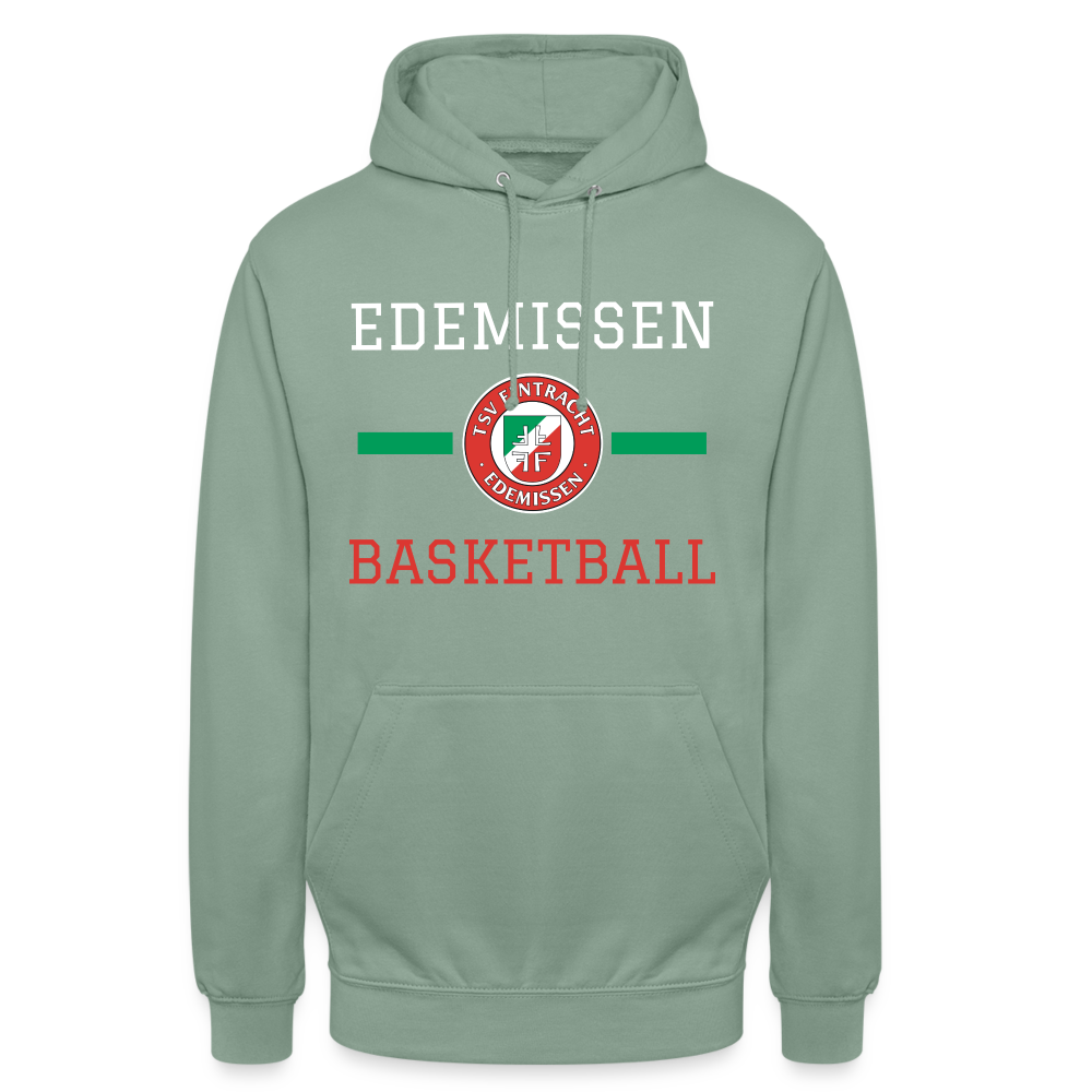 Edemissen Basketball Unisex Hoodie - Graugrün