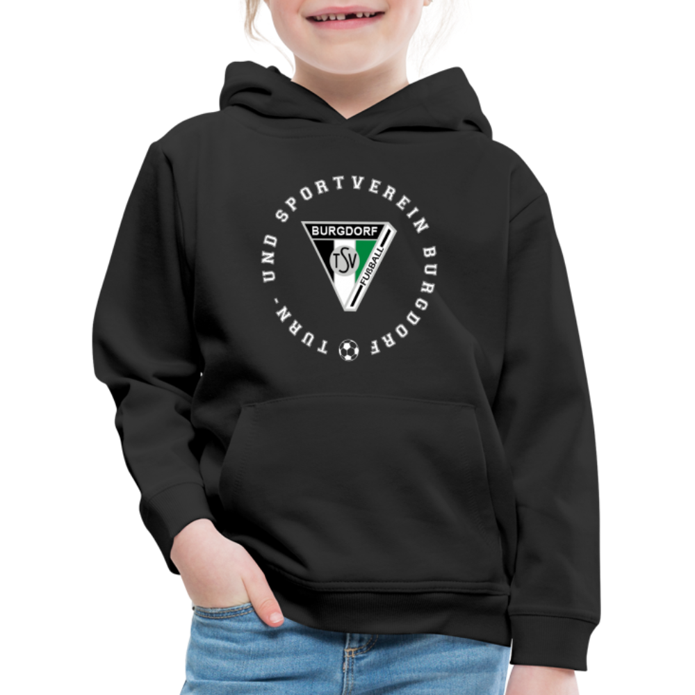 TSV Burgdorf Kinder Premium Hoodie TSV - Schwarz