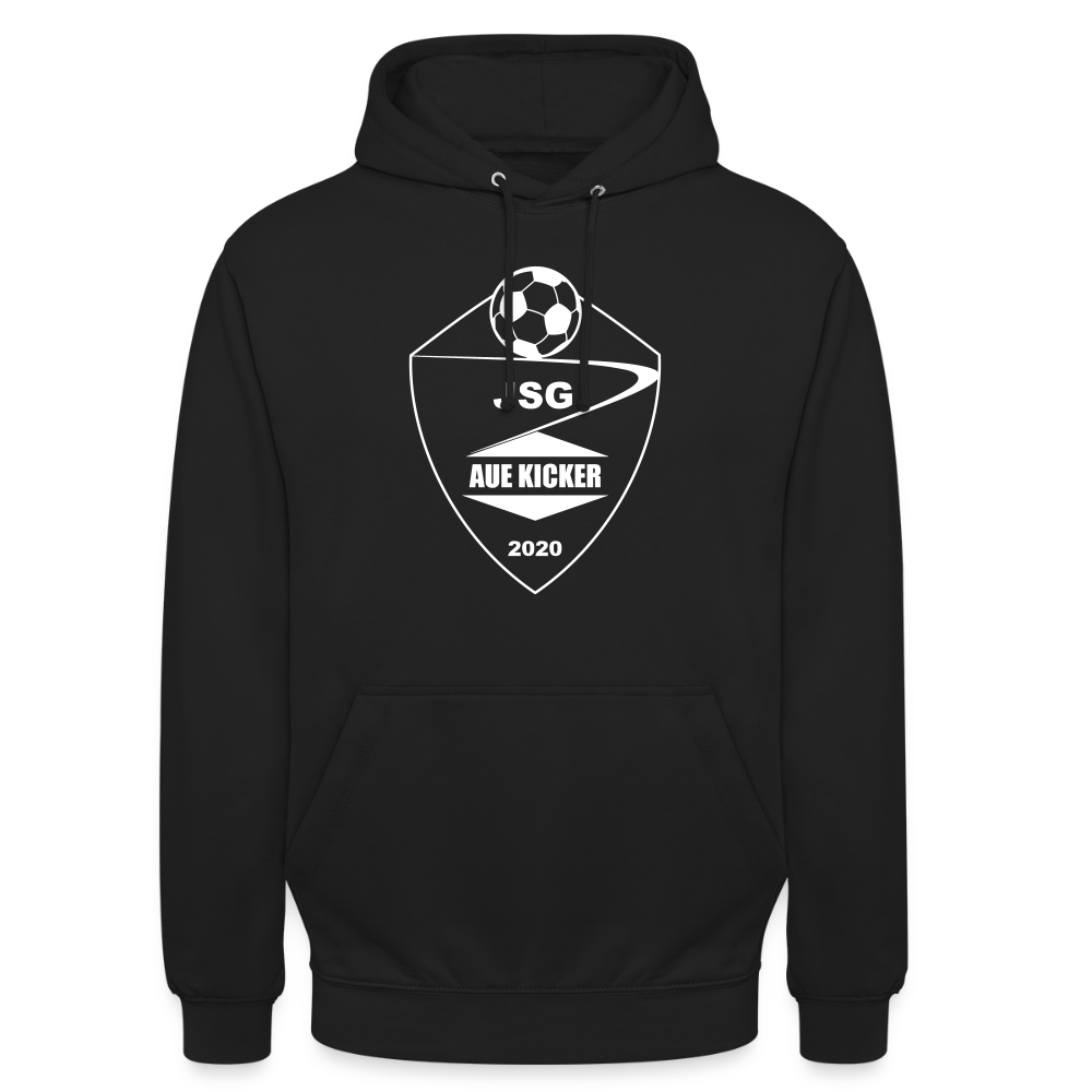 JSG Aue Kicker Unisex Hoodie - Schwarz