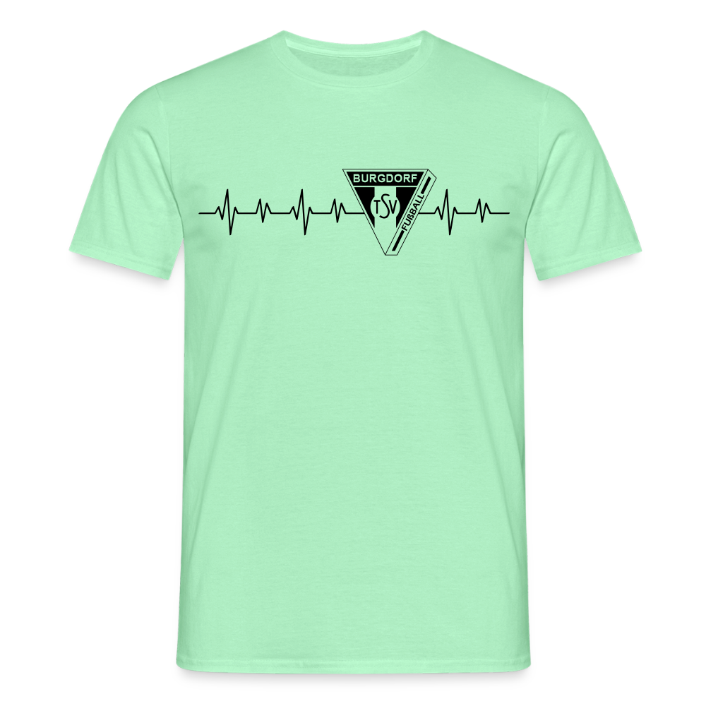 TSV Burgdorf Premium T-Shirt heartbeat flex - Mintgrün