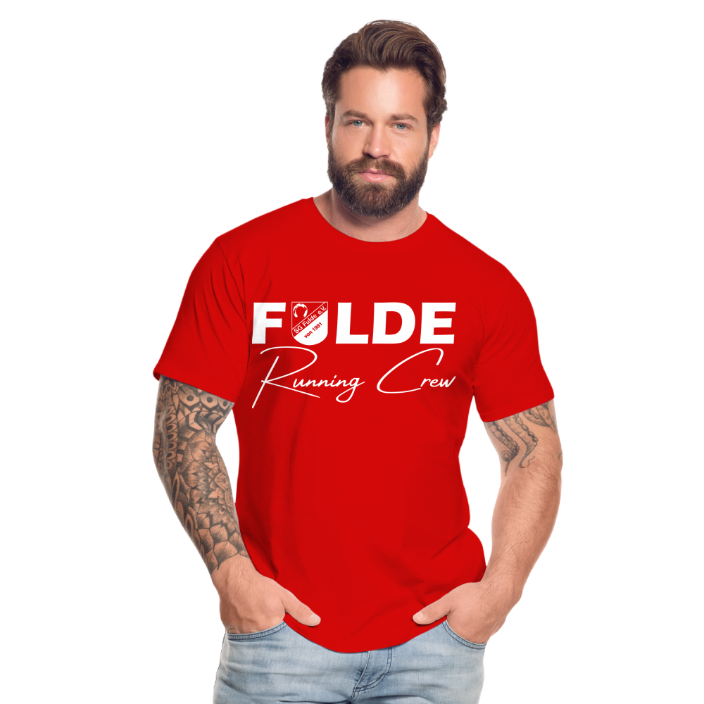 Fulde Running Crew 2.0 Bio-T-Shirt flex - Rot