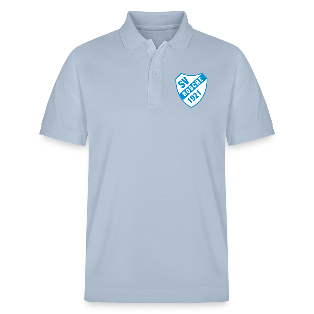 SV Rosche Unisex Bio-Poloshirt - sky Blue